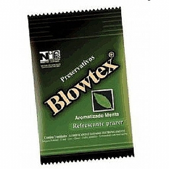 preservativo blowtex de menta