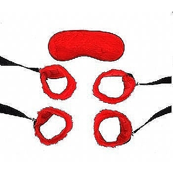 kit bondage vermelho
