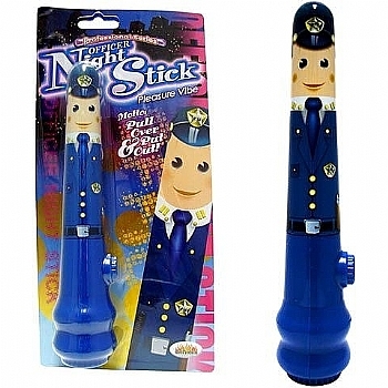 vibrador officer night stick - pol?cial