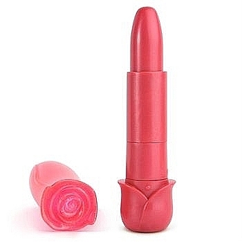 vibrador em formato de baton blooming red rose - xmybox