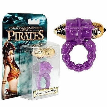 anel peniano vibrat?rio stoya purple pleasure ring pirates