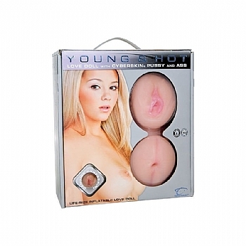 BONECA ER?ôTICA INFL?VEL - YOUNG AND HOT INFATABLE LOVE DOLL WITH CYBERSKIN