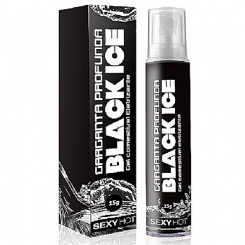 lubrificante para sexo oral garganta profunda black ice
