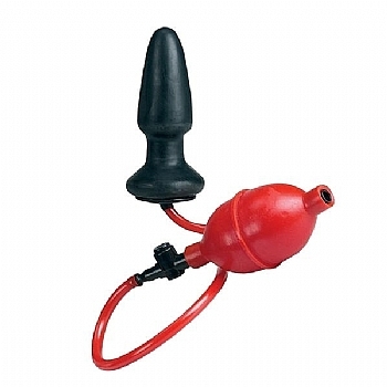 plug anal negro infl?vel - colt expandable butt plug