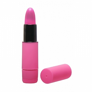 vibrador com formato de batom - neon luv touch vibrating lipstick vibe