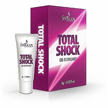 lubrificante total shock  - gel eletrizante