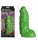 P?èNIS DOS SUPER HER?ôIS - SUPER HUNG HEROS THE INCREDIBLE HUNK SILICONE DONG GREEN