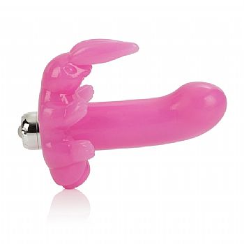 estimulador clitoriano com penetrador vaginal - bunny dreams
