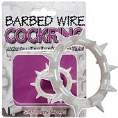 ANEL PENIANO EM SILICONE - BARBED WIRE COCK RING